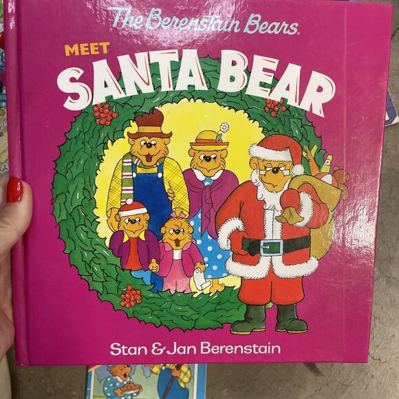 Lot of 4 Berenstain Bears Softcover Books Attic Treasure Santa Bear Fun Book - Picture 3 of 7
